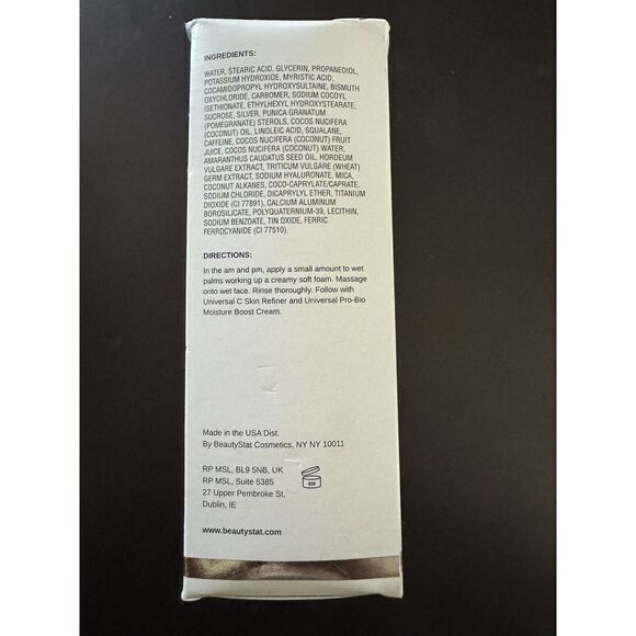 BeautyStat Universal Microbiome Barrier Balancing Cleanser All Skin Type New NIB - Picture 2 of 6